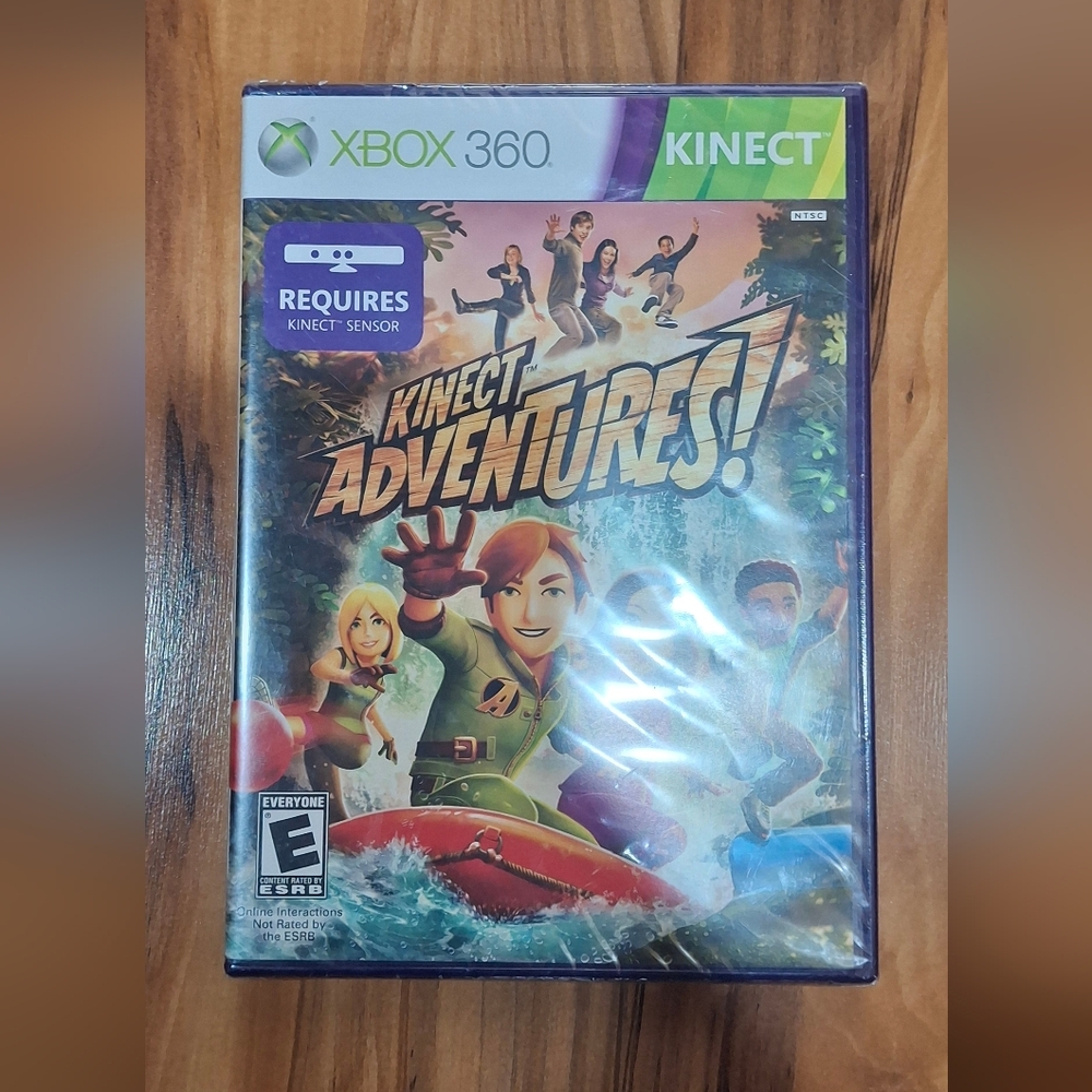 Kinect Adventures Xbox 360 Game SEALED